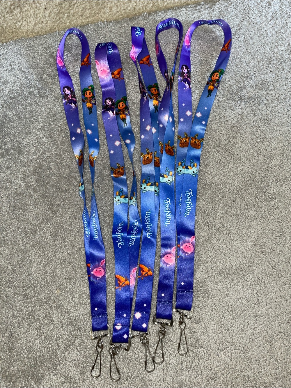 Faefarm lanyards